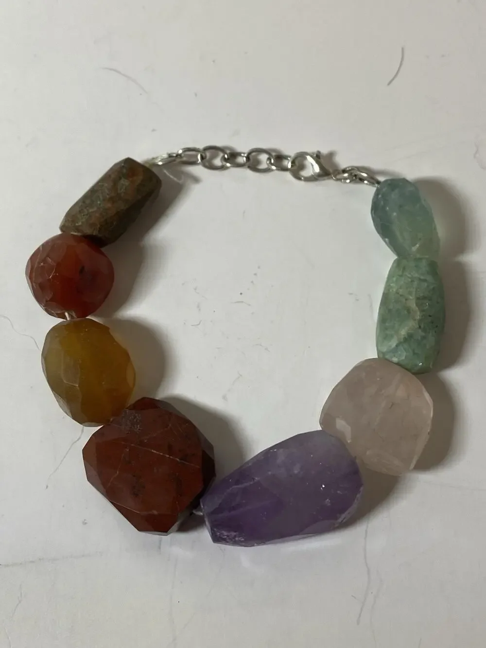 Mixed Natural Gemstone Bracelet